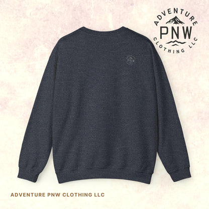 Adventure Bigfoot Christmas Lights Sweatshirt – Unisex Jumper