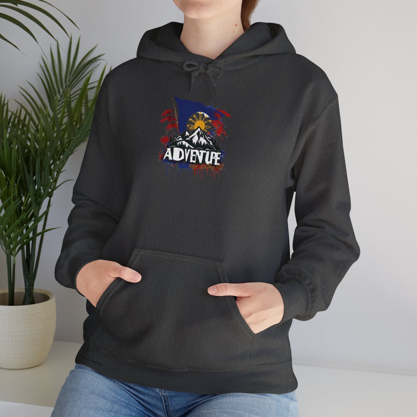 Filipino Flag Adventure PNW Clothing LLC Hoodie