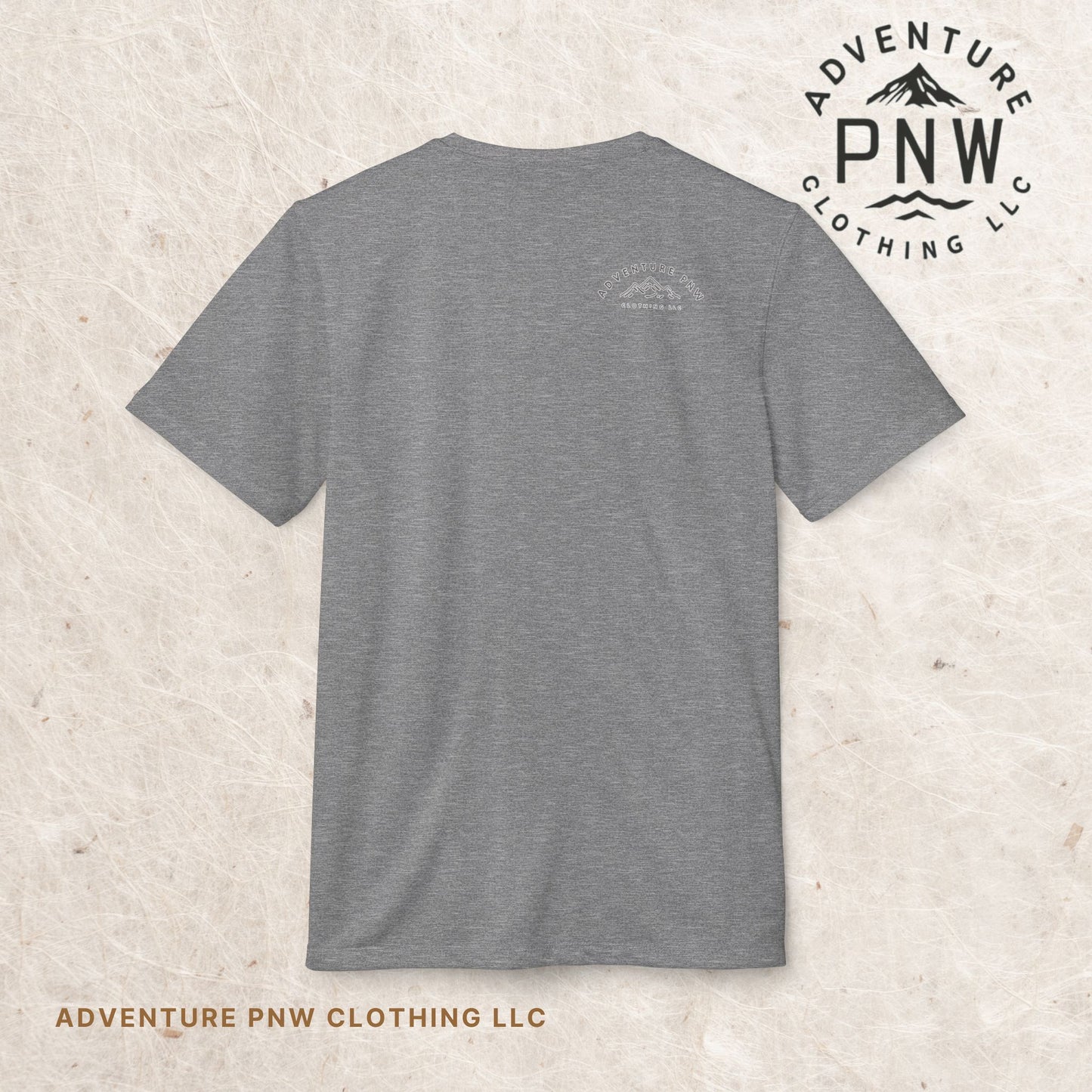 Adidas® Unisex PNW Black Logo Sport T-Shirt | Premium Comfort Athletic Adventure Mountains