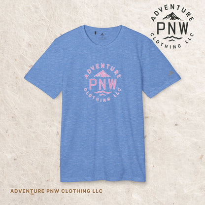 Adidas PNW Pink Logo Tee – Unisex Sport Adventure