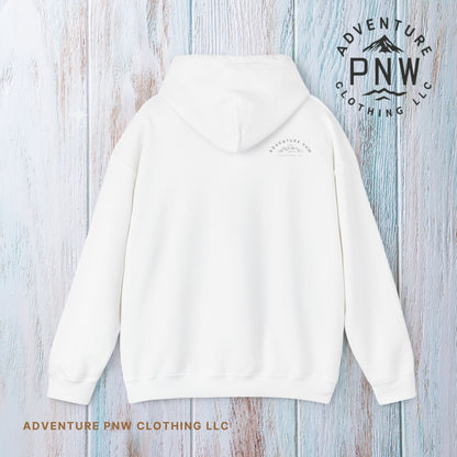 Original Adventure PNW Hoodie Design | Stylish Comfort for Outdoor Fun Adventure Mountains