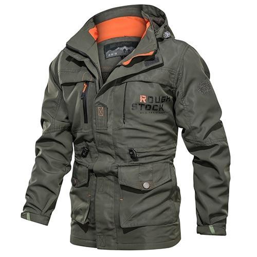 Men's Hooded Mid-Length Casual Jacket | Lightweight Outdoor Spring & Autumn Wear