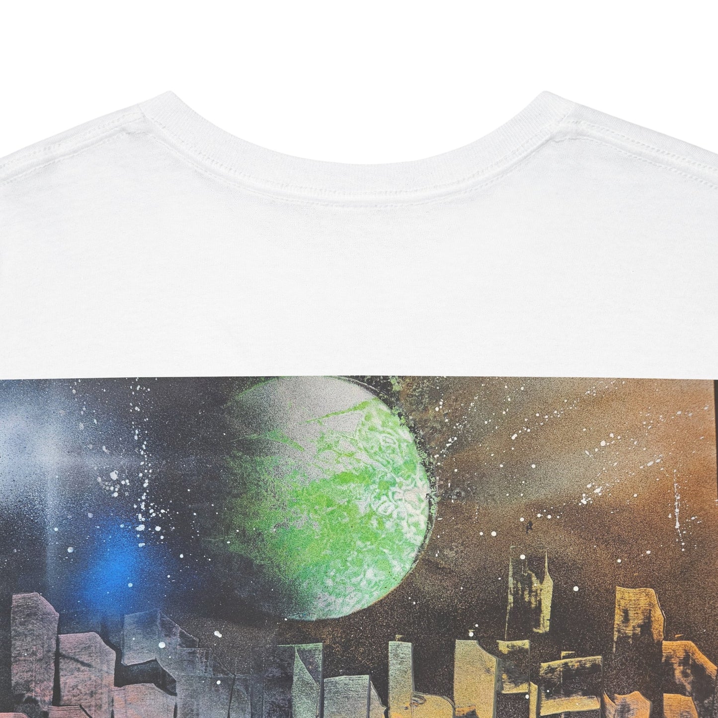 "Galaxy city" - spray paint