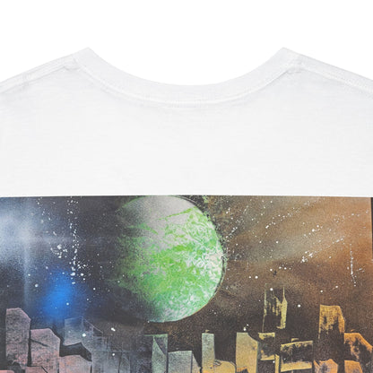"Galaxy city" - spray paint