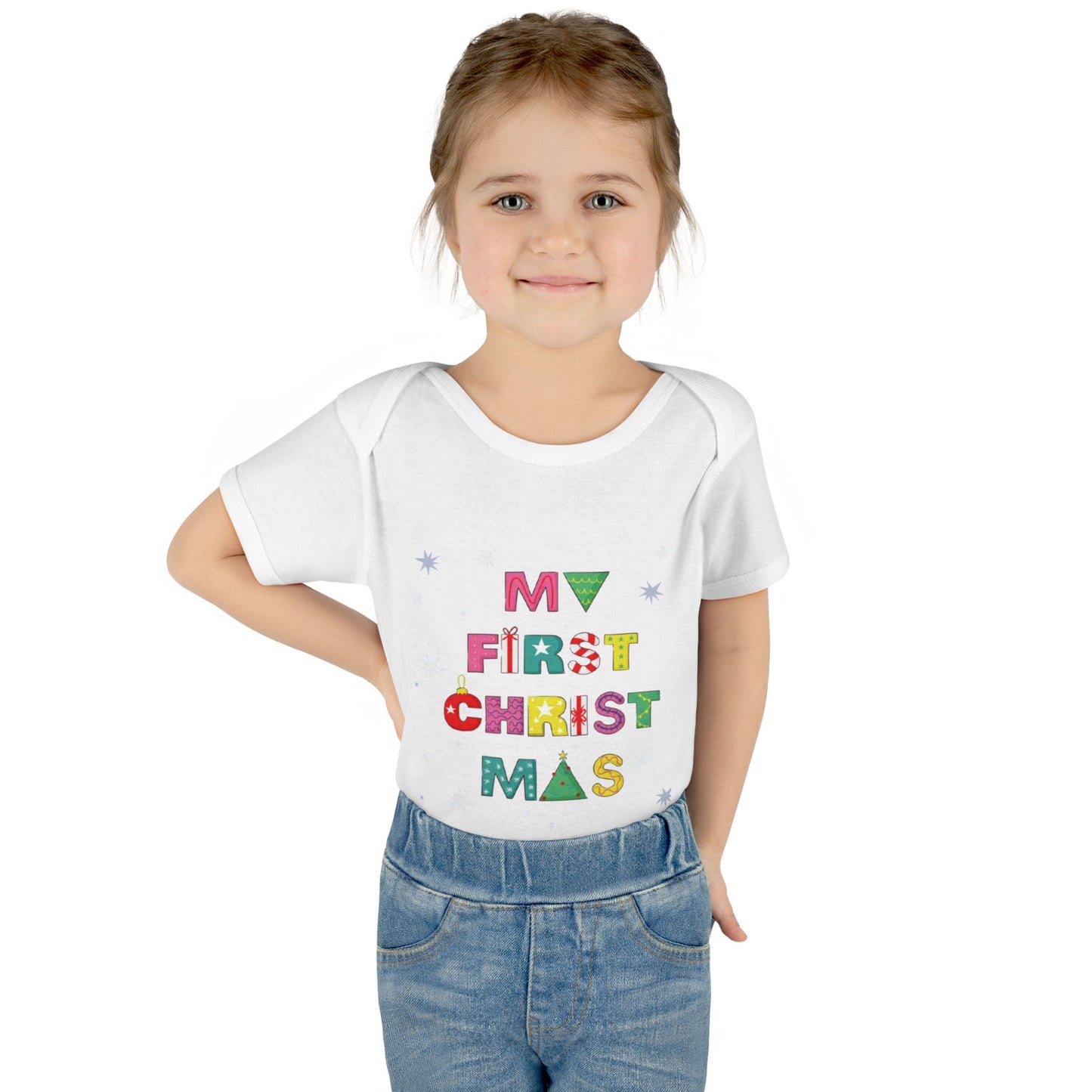 My First Christmas Baby Bodysuit –Adventure Festive Outfit