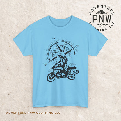 Mountain Adventure Unisex Tee – Hiker & Nature Lover Wanderlust Shirt