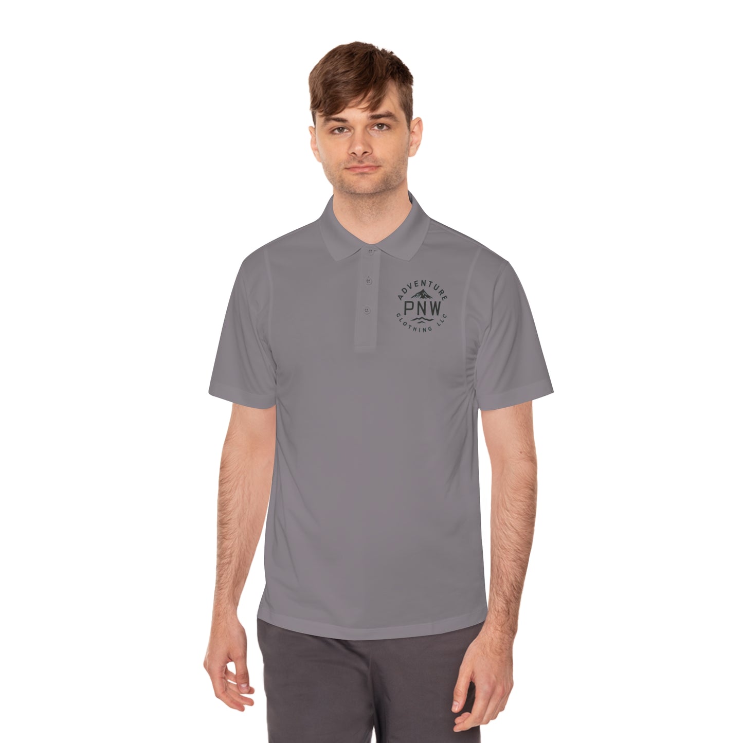 Adventure PNW Mountain Sport Polo Shirt | Performance & Style Comfort