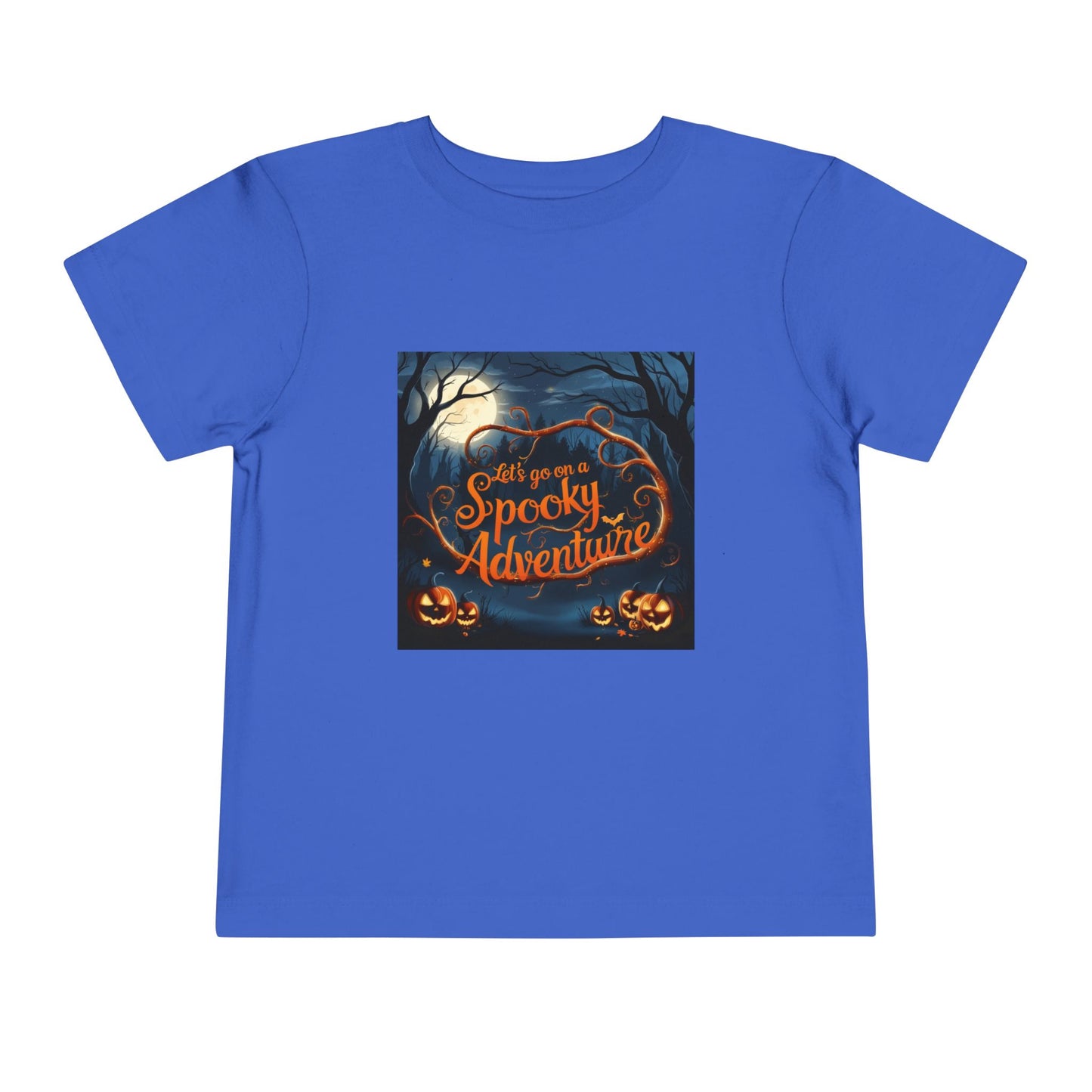 Lets Go on a Spooky Adventure T-Shirts | Perfect for Halloween Fun | Toddler Short Sleeve Tee | Toddler Short Sleeve Tee