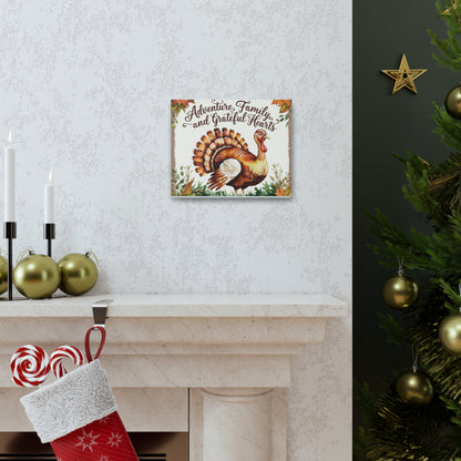 Thanksgiving Adventure Canvas Gallery | Celebrate the Season with Art & Gratitude |Canvas Gallery Wraps