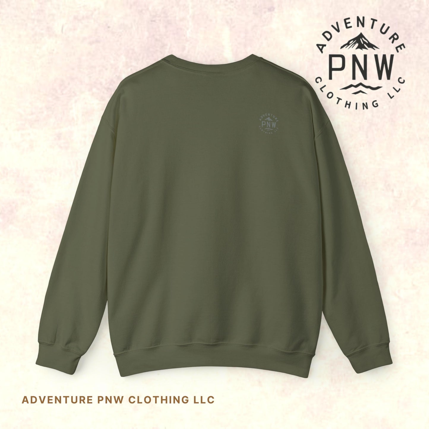 Adventure Bigfoot Christmas Lights Sweatshirt – Unisex Jumper