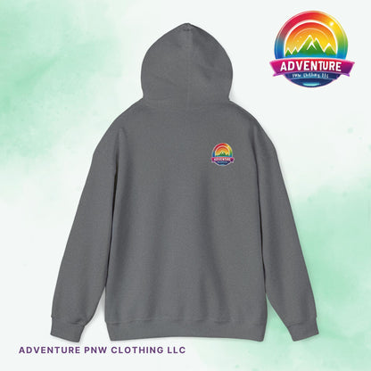 PRIDE Hoodie Stylish, Comfortable, and PRIDE Inspired Outdoor Mountain Adventure
