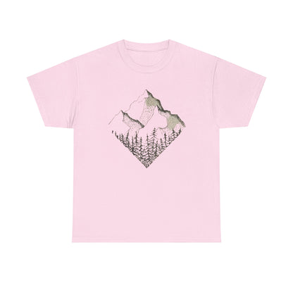 Mountain Range Adventure Tee – Hiking & Nature Shirt