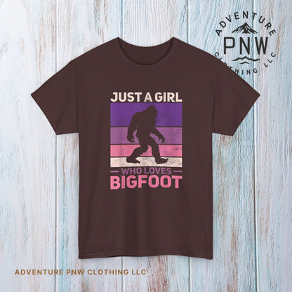 Bigfoot Valentine Tee –Adventure Unisex Shirt