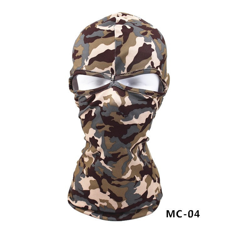 Windproof hood outdoor tactical riding hood