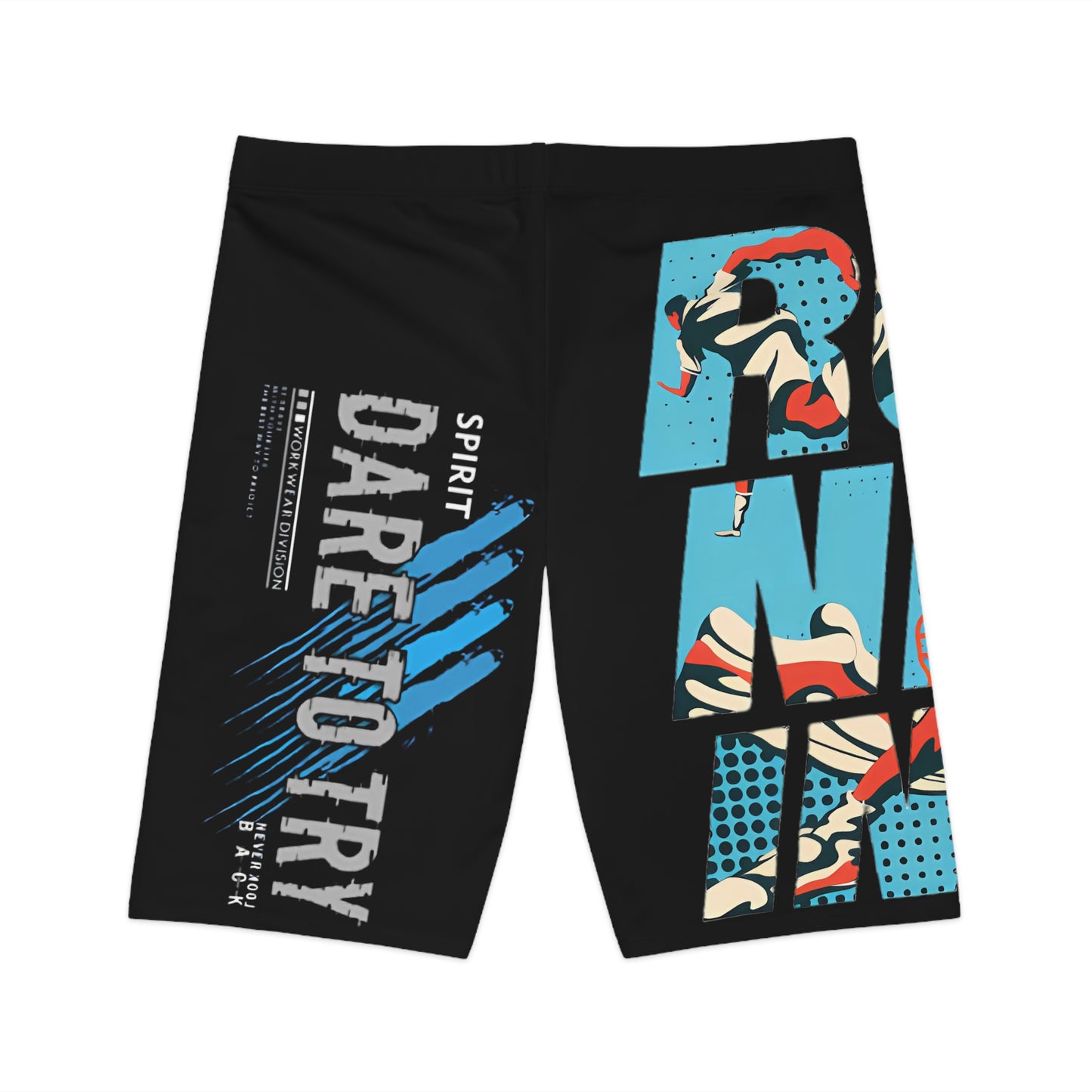 Speedy Spirit Adventure Women's Bike Shorts - Perfect for Summer, Travel, Fitness, and Outdoor Activities, PNW Biker Shorts, Dare to Try