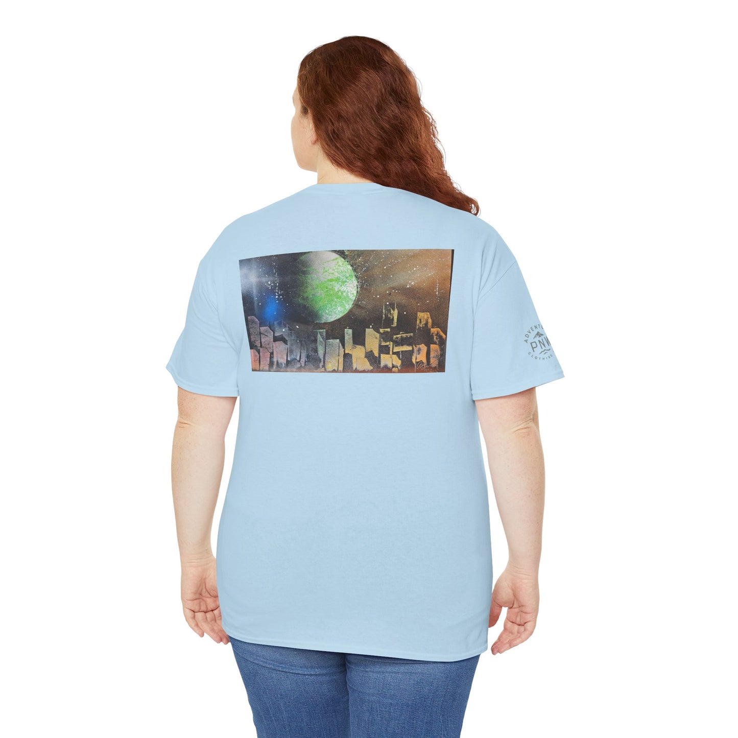 "Galaxy city" - spray paint