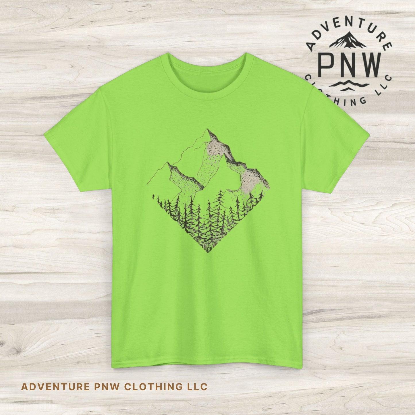 Mountain Range Adventure Tee – Hiking & Nature Shirt