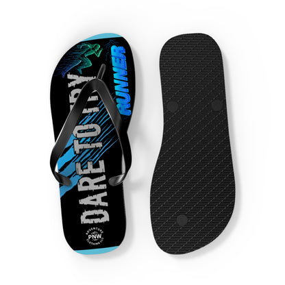 Adventure Flip Flops for Hikers, Stylish Beach Sandals, Summer Footwear, Gift for Outdoors Enthusiasts, Fun Vacation Accessories