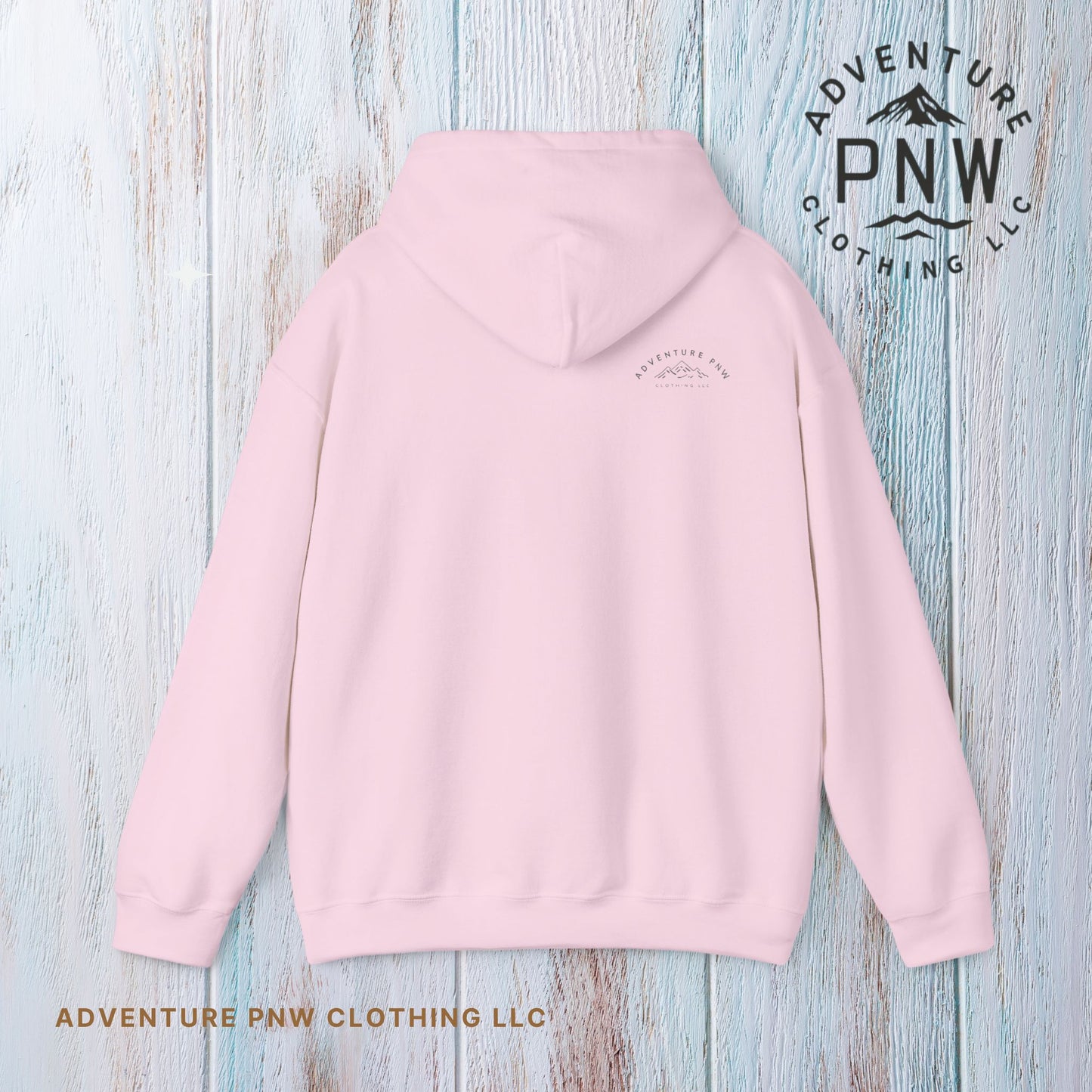 Original Adventure PNW Hoodie Design | Stylish Comfort for Outdoor Fun Adventure Mountains