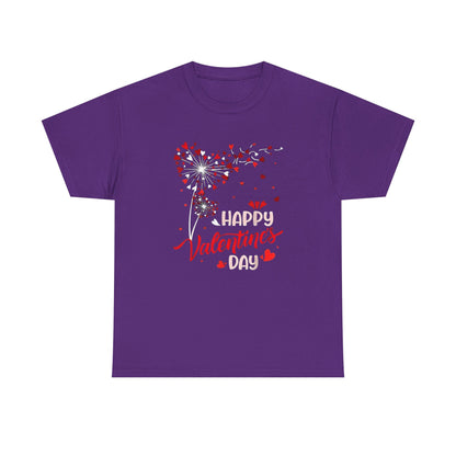 Valentines Day Dandelion Heart Tee, Love Gift T-Shirt, Women Girls Kids Shirt, Unisex T-shirt