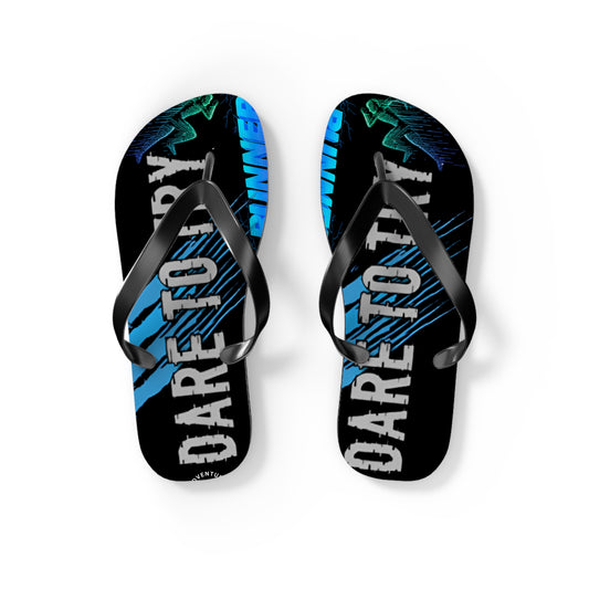 Adventure Flip Flops for Hikers, Stylish Beach Sandals, Summer Footwear, Gift for Outdoors Enthusiasts, Fun Vacation Accessories