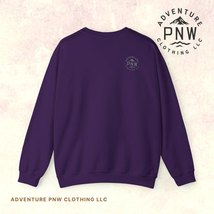 Squatchin Sweatshirt – Adventure Bigfoot Vintage Crewneck