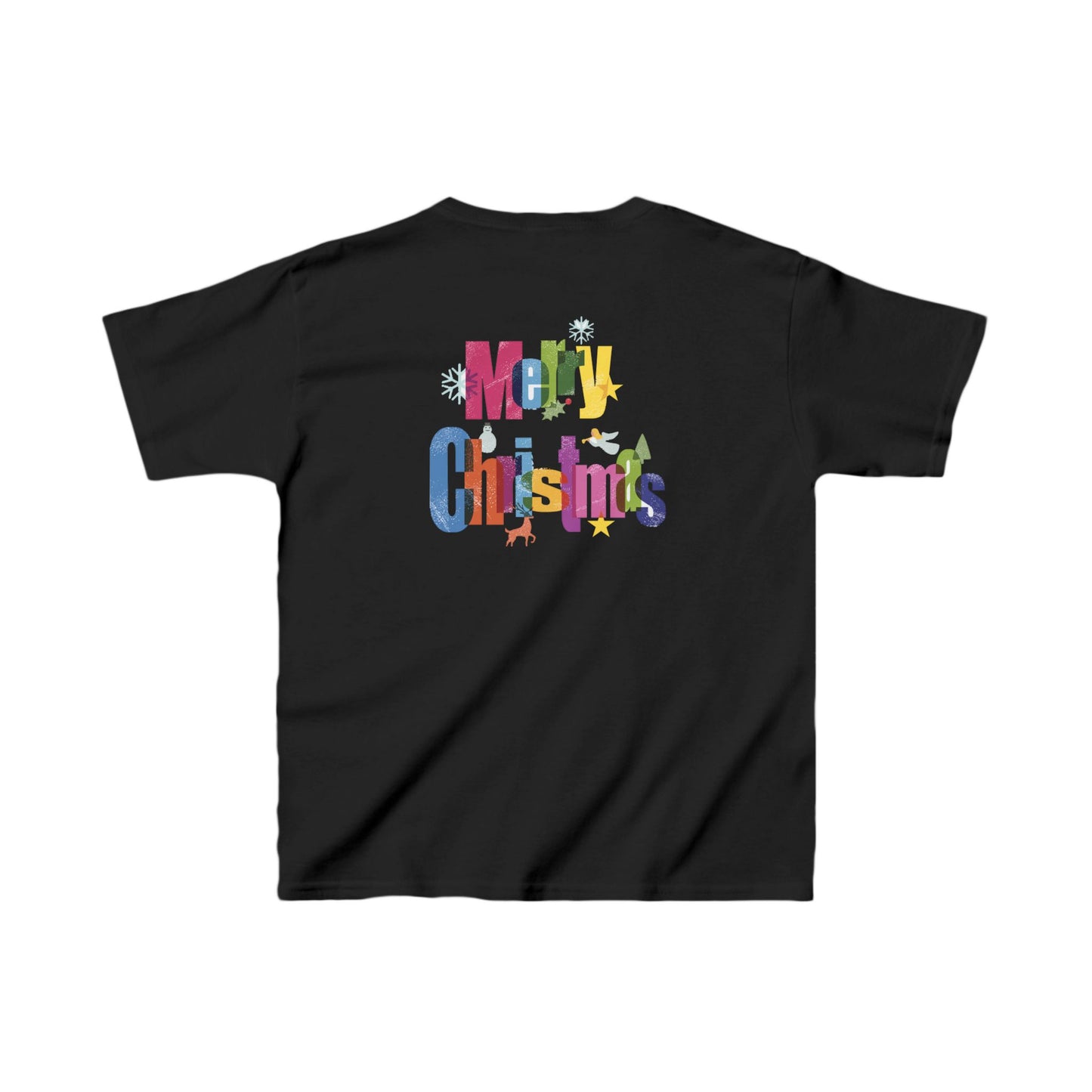 Lets the ADVENTURE Begins with CHRISTMAS Vibes Kids Heavy Cotton™ Tee| Christmas Adventure Outfit