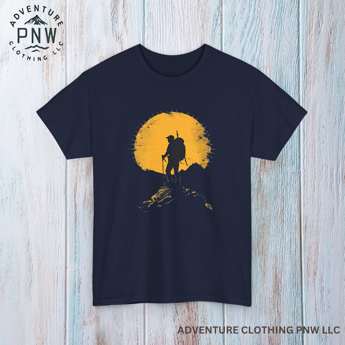 Adventure Shirt - Unisex Heavy Cotton Tee for Nature Lovers, Camping Gift, Mountain Hiker, Vacation Tee, Outdoorsy TShirt, Camping Shirt