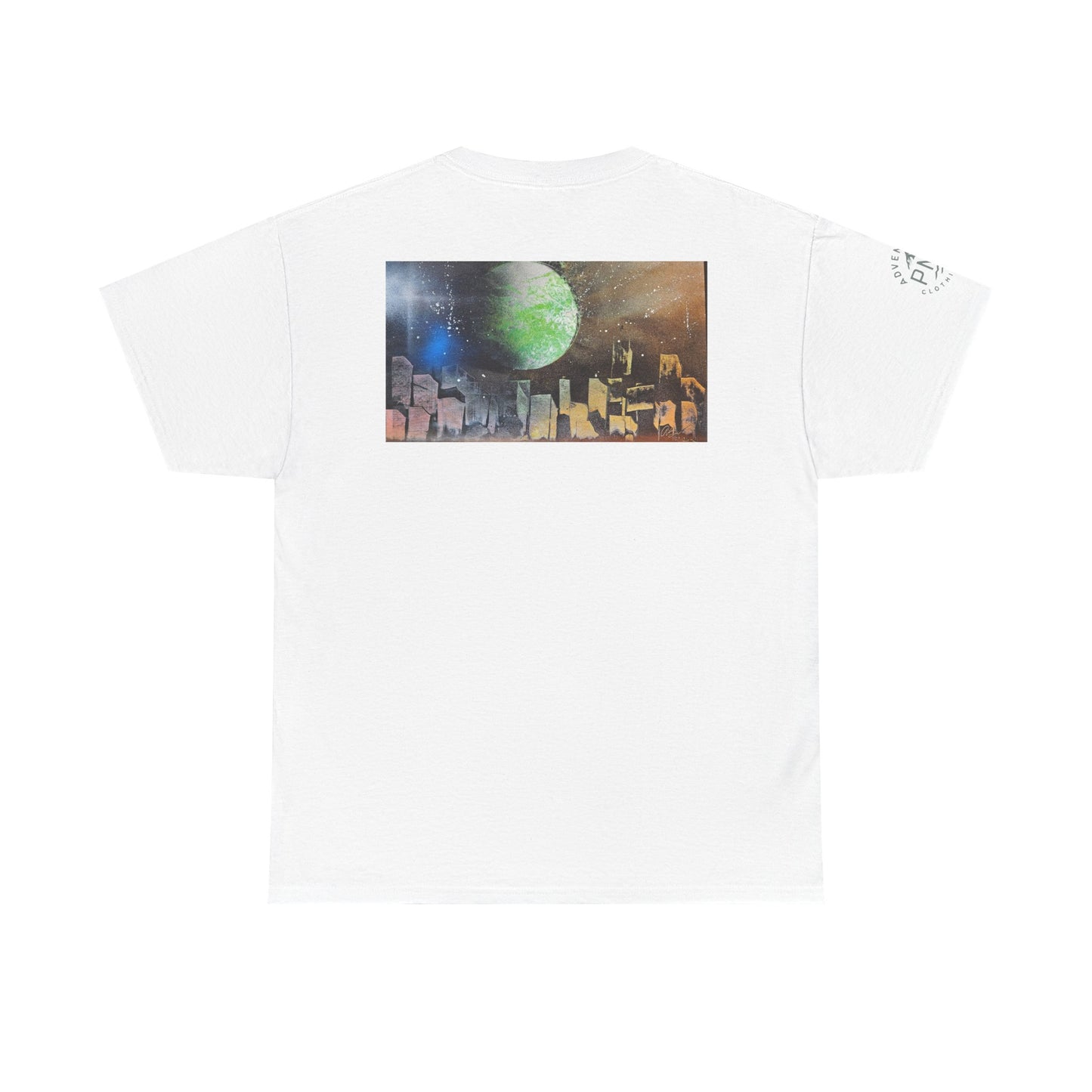 "Galaxy city" - spray paint