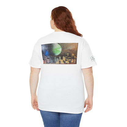 "Galaxy city" - spray paint