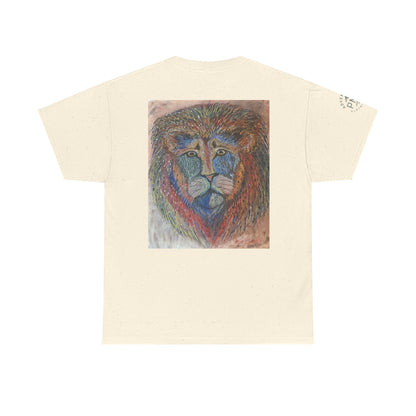 "The lion" - oil pastel