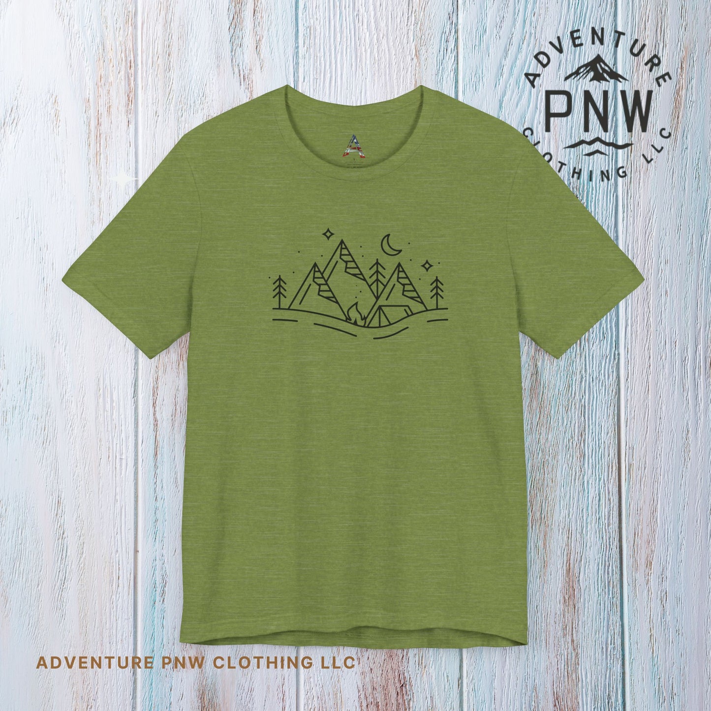 Mountain Adventure PNW T-Shirt Pacific Northwest Inspired Comfort and Style