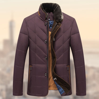 Padded Jacket | Stylish Winter Clothes | Thickened Stand-Up Collar