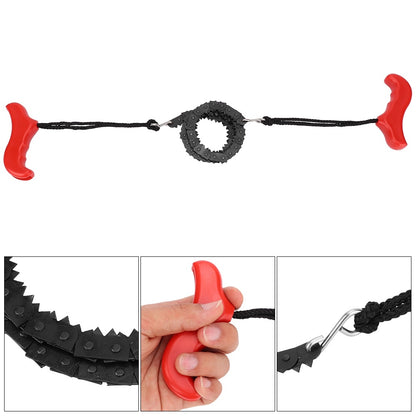 Outdoor Survival Pocket Chain Saw Hand Chainsaw Gear for Camping Hiking Hunting