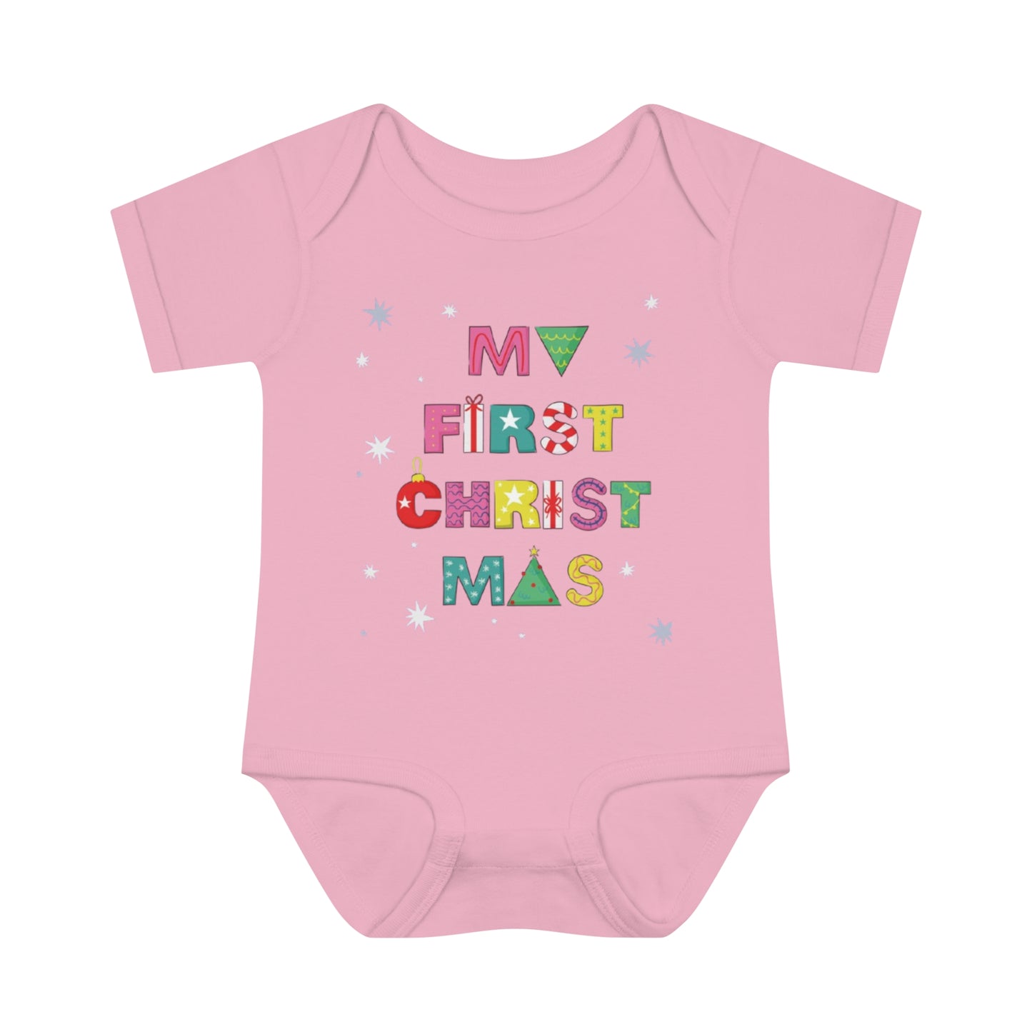 MY FIRST CHRISTMASS |Infant Baby Rib Bodysuit |Christmas Adventure Outfit