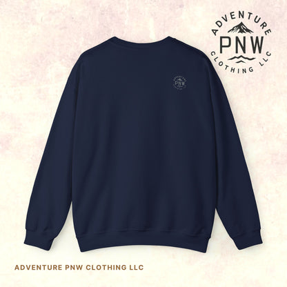 Adventure Bigfoot Christmas Lights Sweatshirt – Unisex Jumper