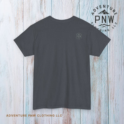 Bigfoot Heart Valentine Tee – Cute Adventure Sasquatch Shirt