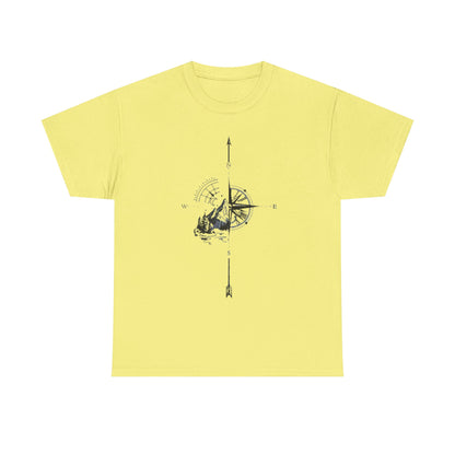 Mountain Compass Tee – Adventure & Hiking Shirt