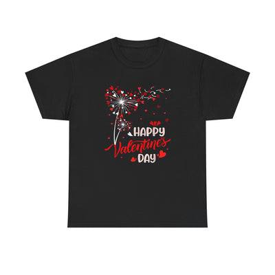 Valentines Day Dandelion Heart Tee, Love Gift T-Shirt, Women Girls Kids Shirt, Unisex T-shirt