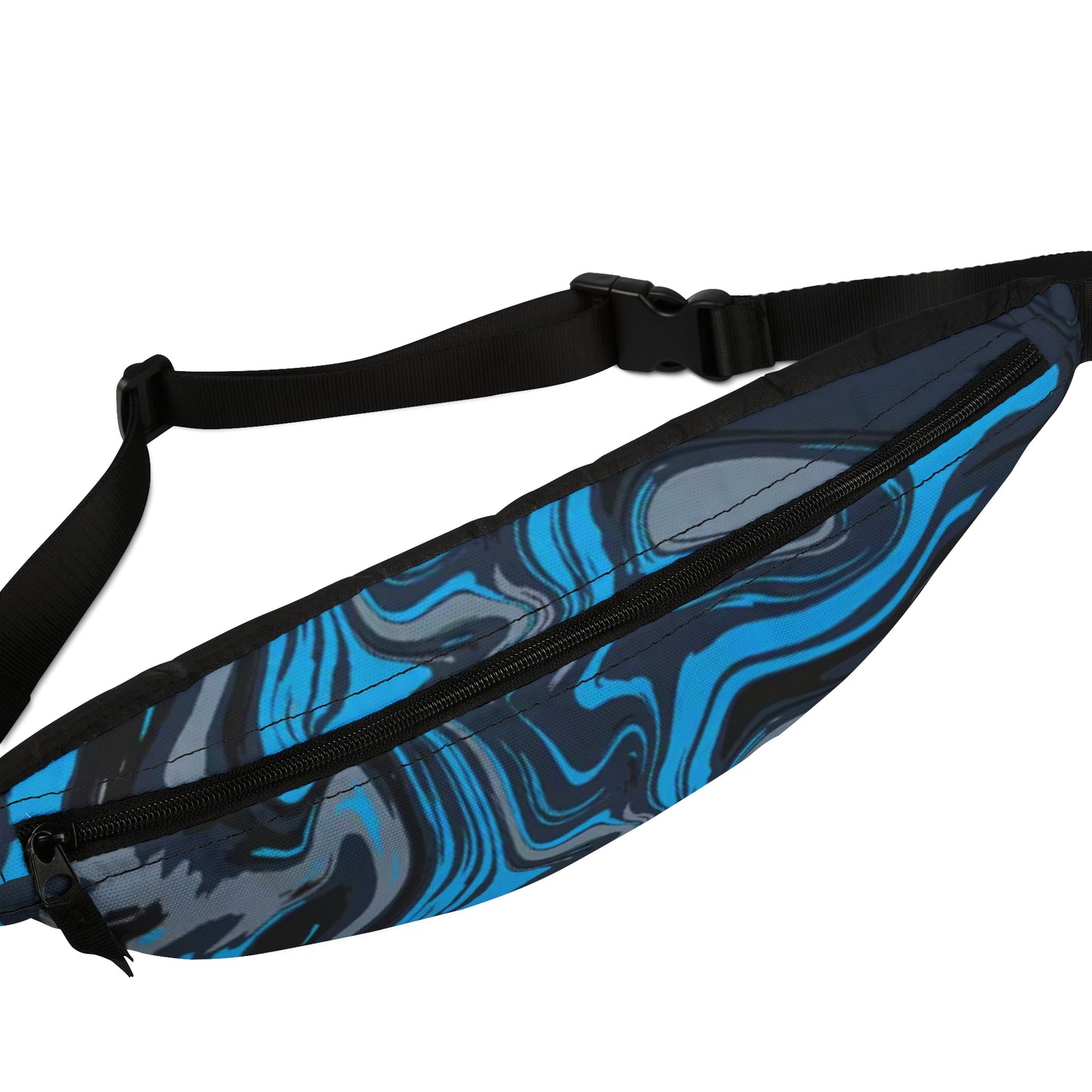 Strata Liquid Fanny Pack, Adventure Travel Waist Bag for Hike, Sling Bag for Outdoors, Festival Fanny Pack, Traveler's Belt Bag, Explore