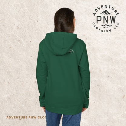 Adidas® Eco-Friendly Fleece Hoodie | Custom Comfy Adventure Mountains