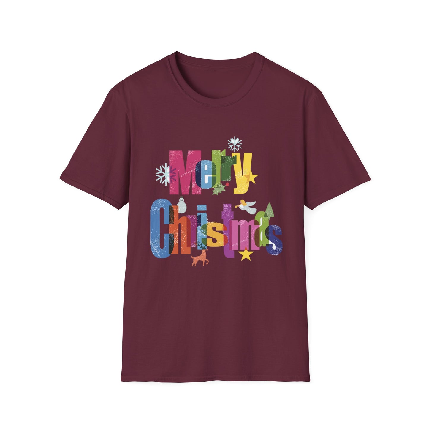 Christmas Unisex Softstyle T-Shirt | Christmas Adventure Design | Cozy & Stylish Holiday t-shirts