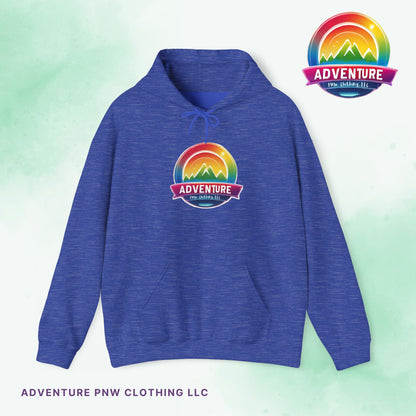 PRIDE Hoodie Stylish, Comfortable, and PRIDE Inspired Outdoor Mountain Adventure