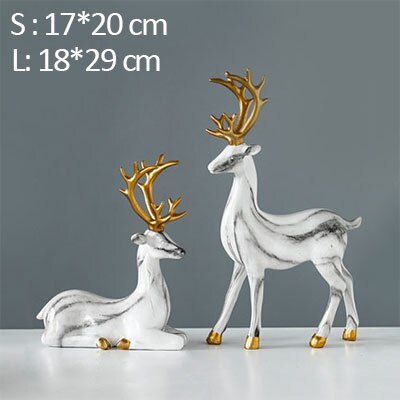 Nordic ornaments resin ornaments modern decoration