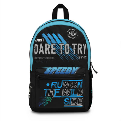 PNW Adventure Backpack: Dare to Try, Outdoor Gear, Travel Companion, Student Bag, Fitness, Sporty Style bag, Hike Backpack