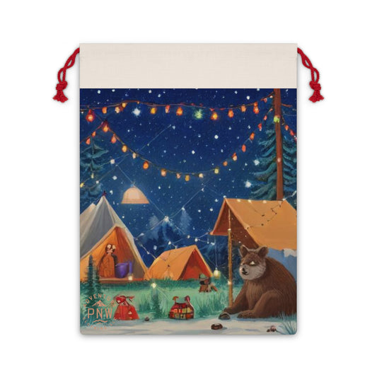 Christmas Gift Bag | Festive Holiday Packaging |Christmas Adventure Decoration| Perfect for Gifting