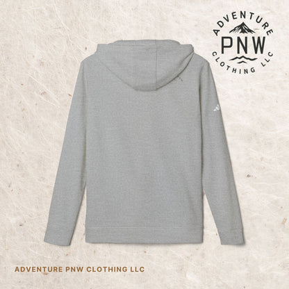 Adidas® Eco-Friendly Fleece Hoodie | Custom Comfy Adventure Mountains