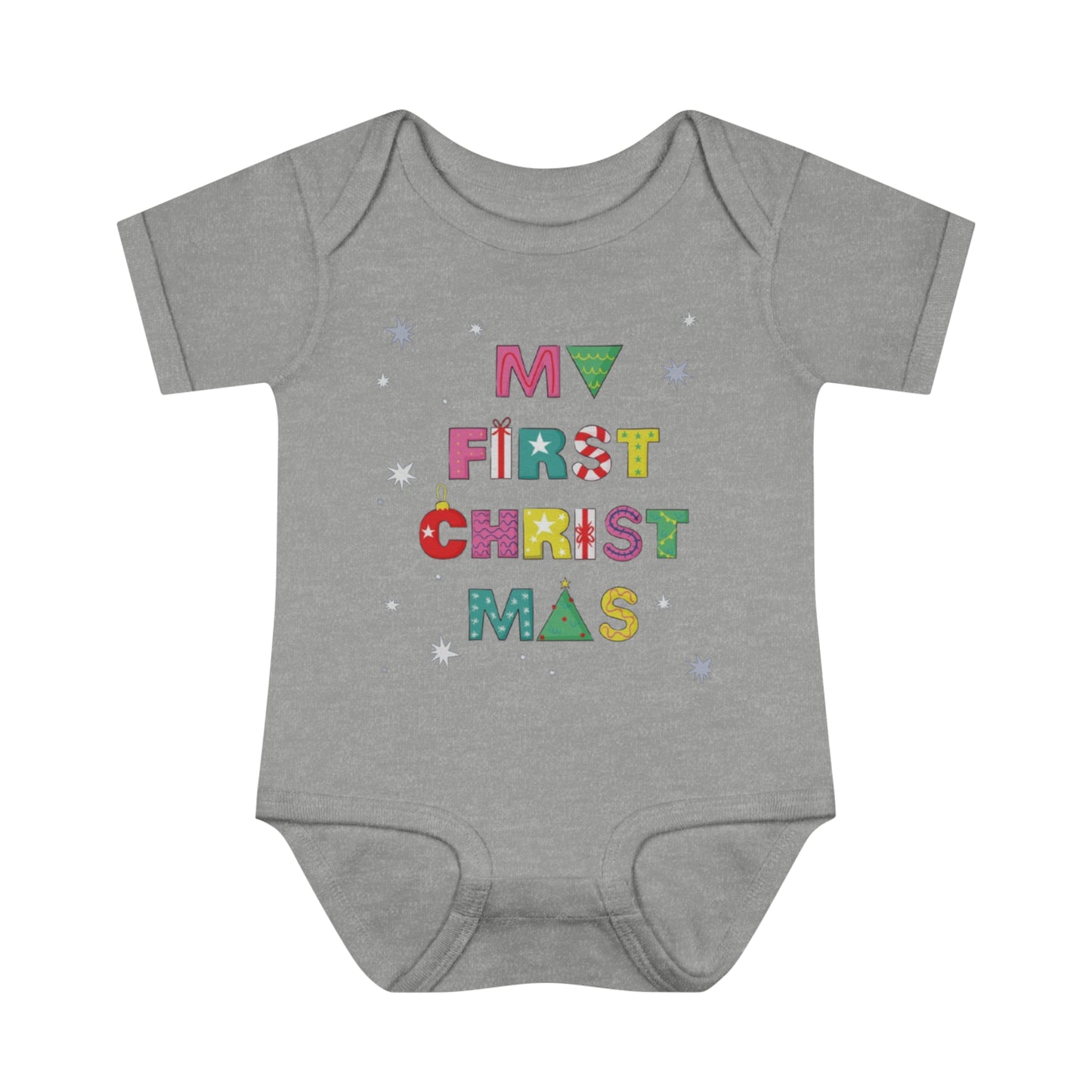 MY FIRST CHRISTMASS |Infant Baby Rib Bodysuit |Christmas Adventure Outfit