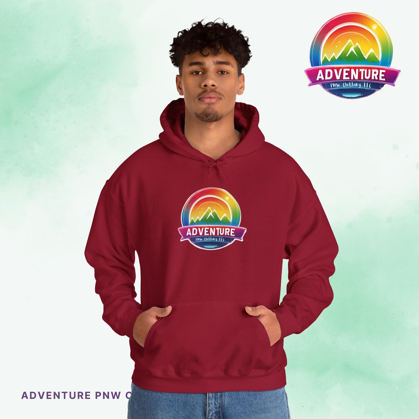 PRIDE Hoodie Stylish, Comfortable, and PRIDE Inspired Outdoor Mountain Adventure