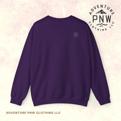 Adventure Bigfoot Christmas Lights Sweatshirt – Unisex Jumper